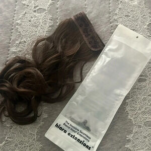 Never used haira extensions